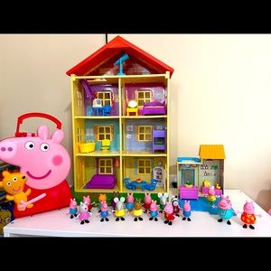 Ultimate Peppa Pig Deluxe Toy Bundle